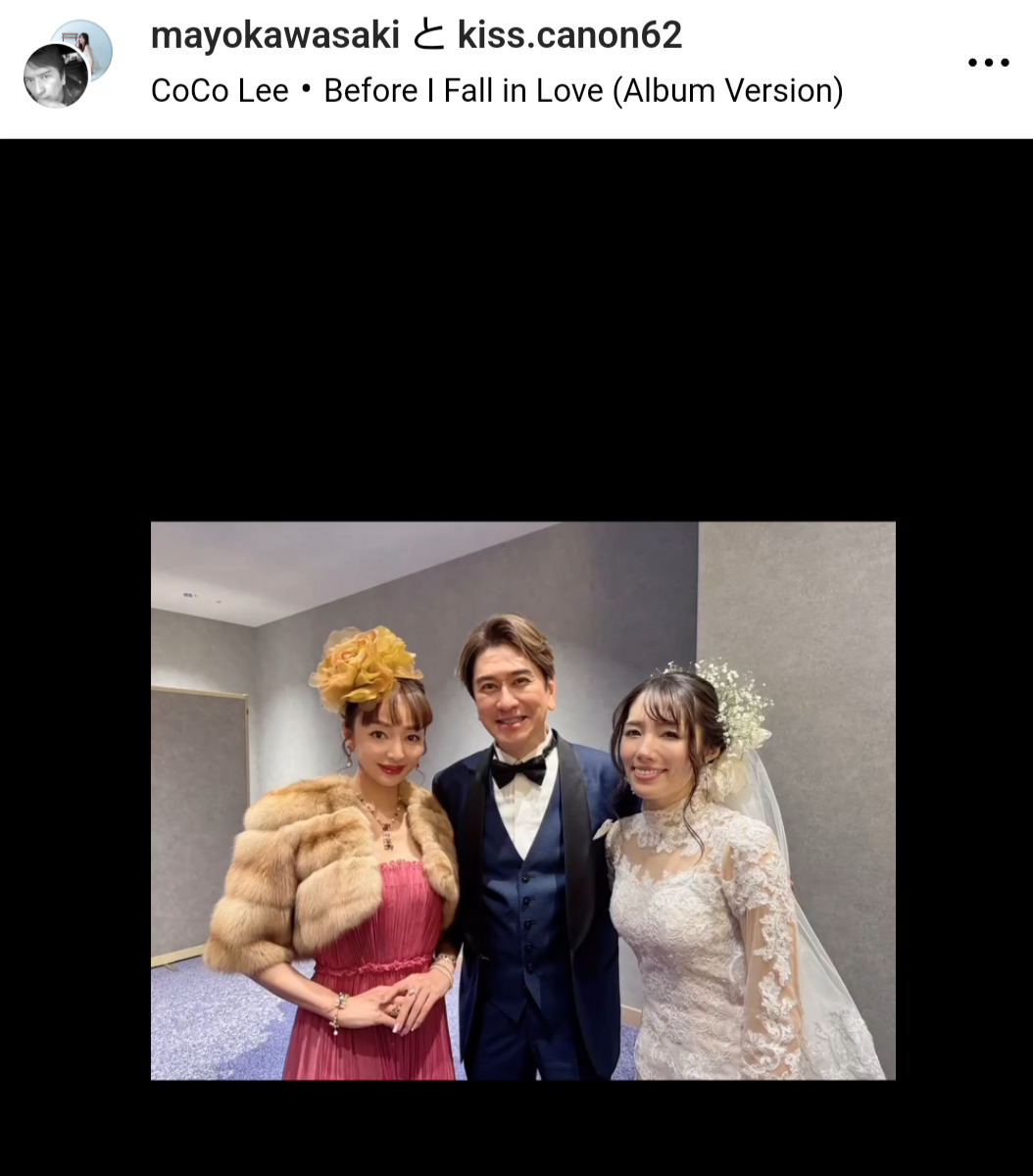 川崎麻世のインスタグラムから
