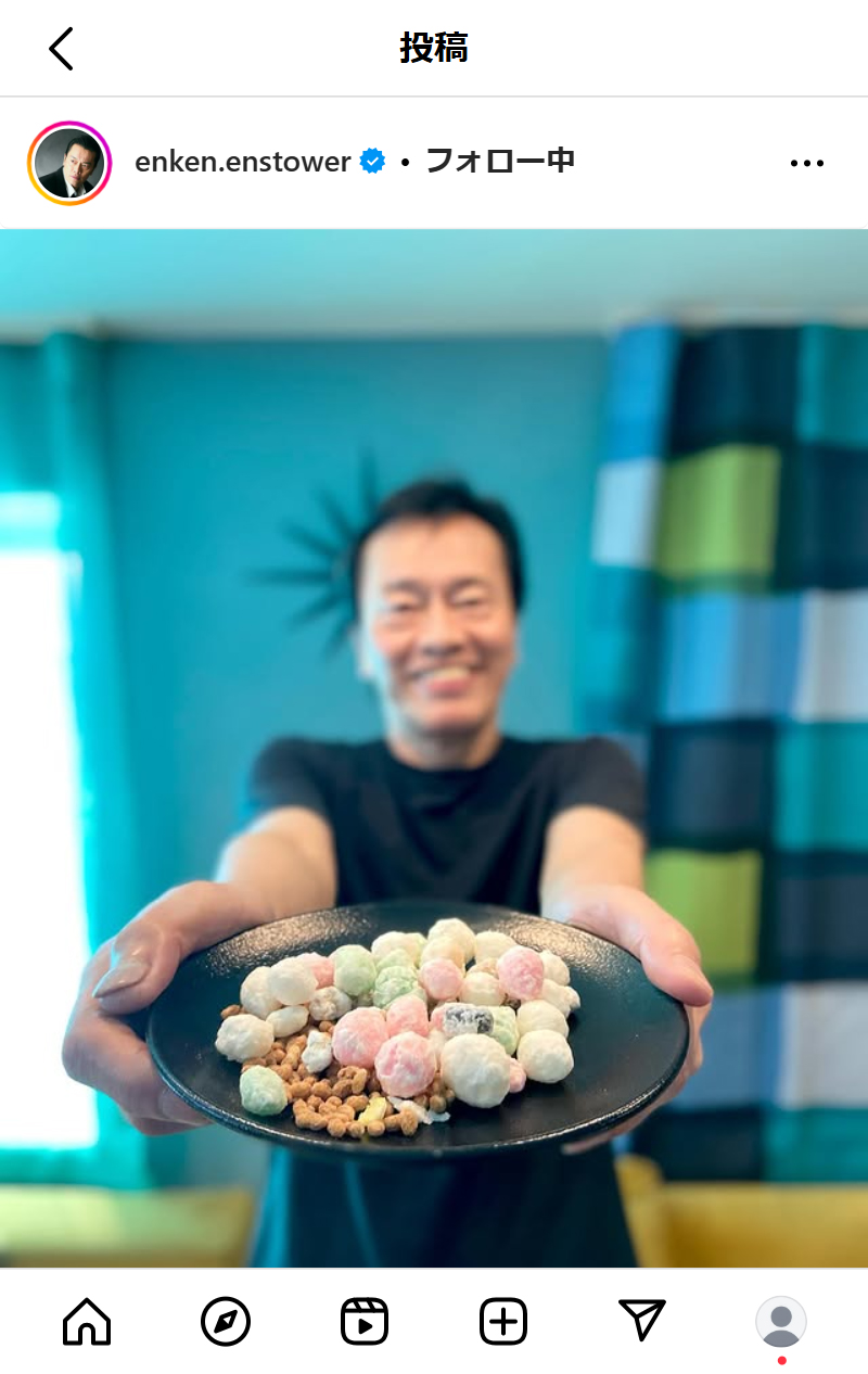 遠藤憲一のインスタグラムから