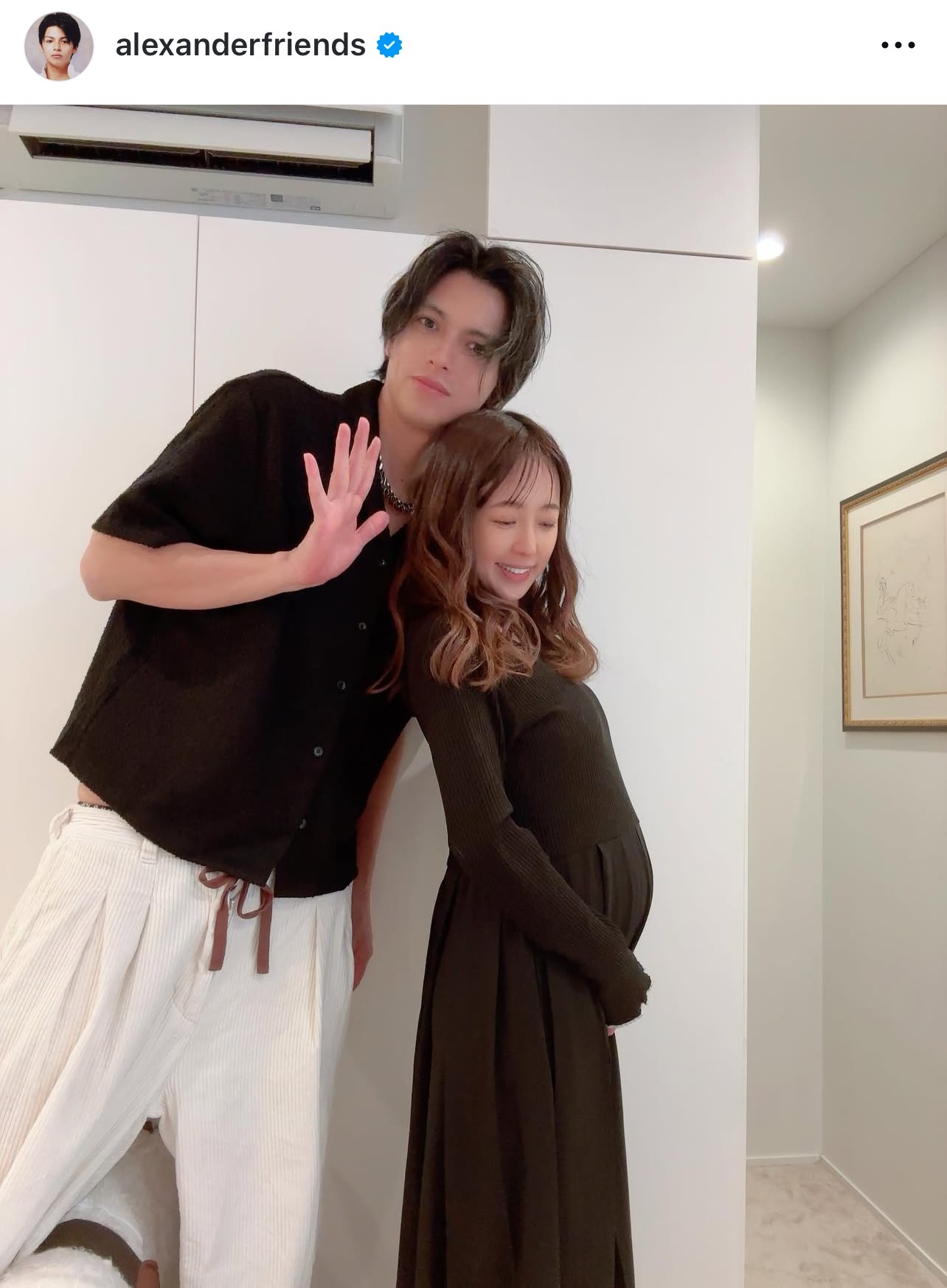 アレクサンダーのインスタグラムから