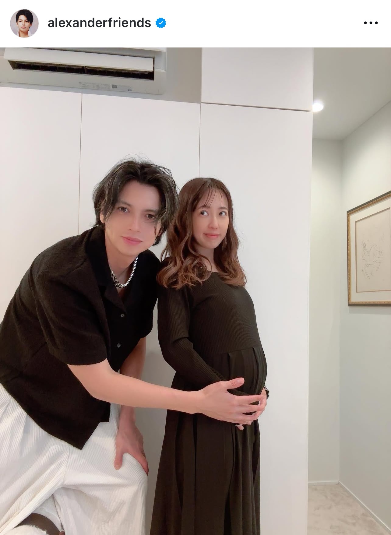 アレクサンダーのインスタグラムから