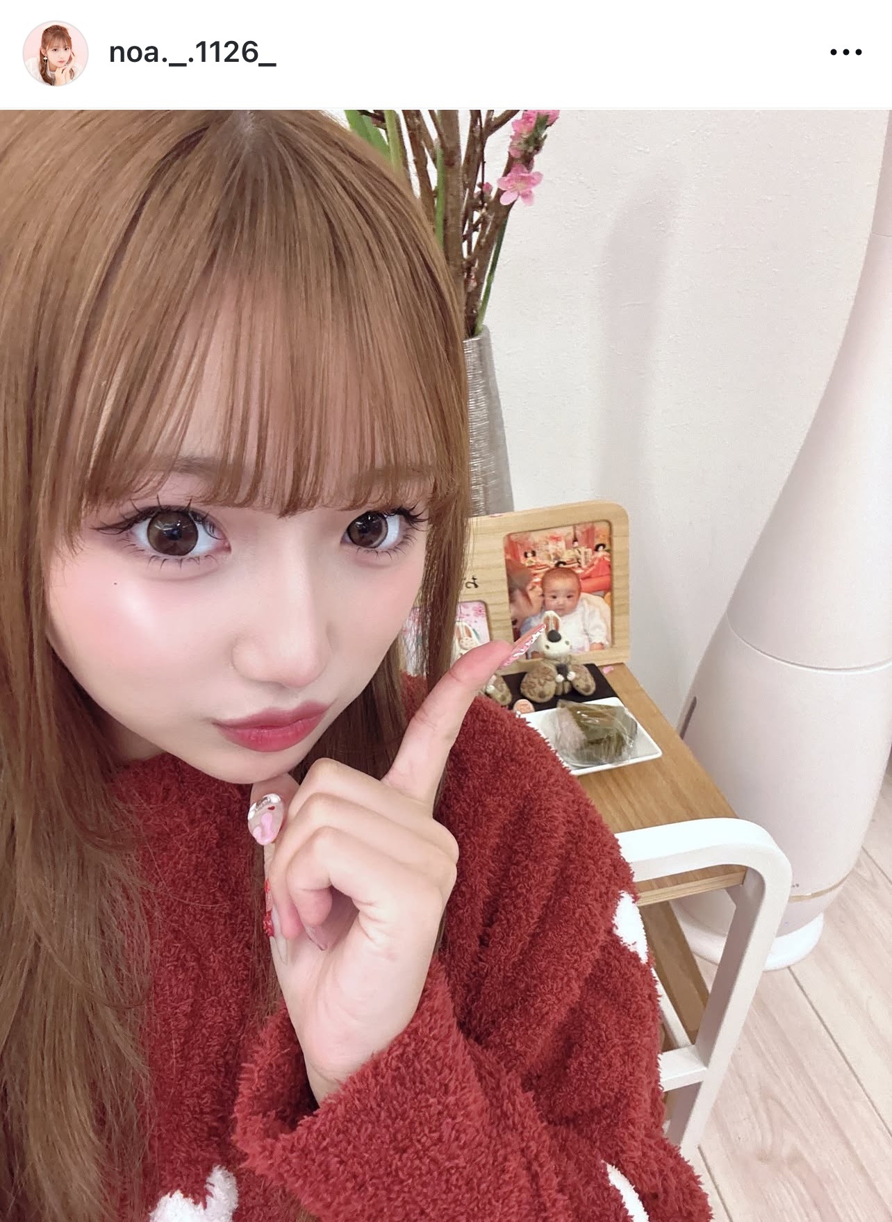 希空のインスタグラムから