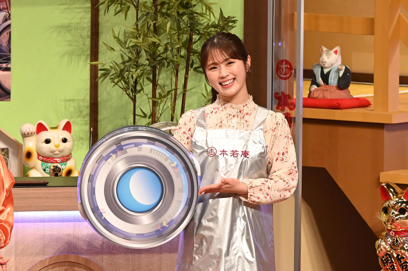 「大阪ほんわかテレビ」の公開収録に出演した渋谷凪咲