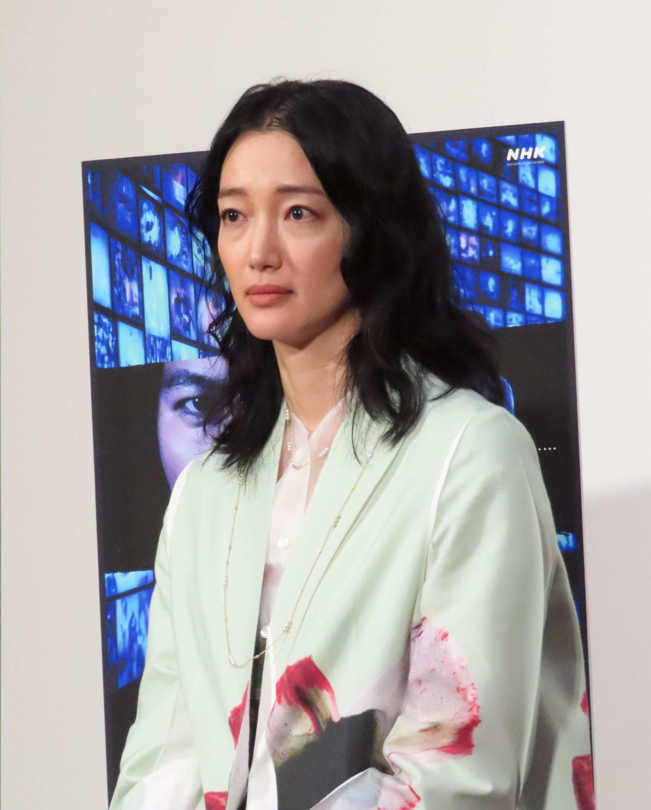 NHKスペシャル「創られた”真実”　ディープフェイクの時代」出演者会見に出席した入山法子