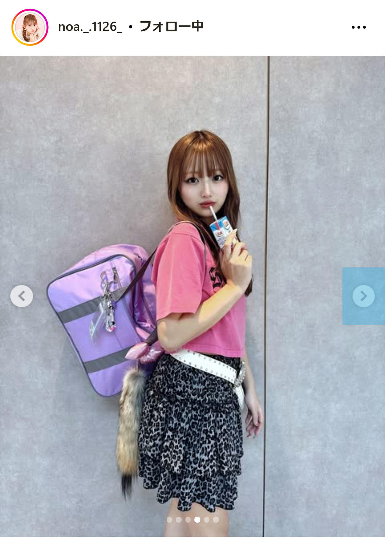 希空のインスタグラムから