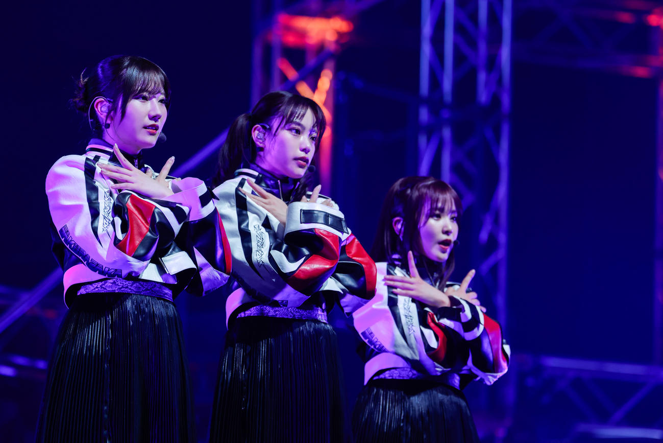 「11th Single BACKS LIVE!!」でパフォーマンスする櫻坂46（撮影・上山陽介氏）