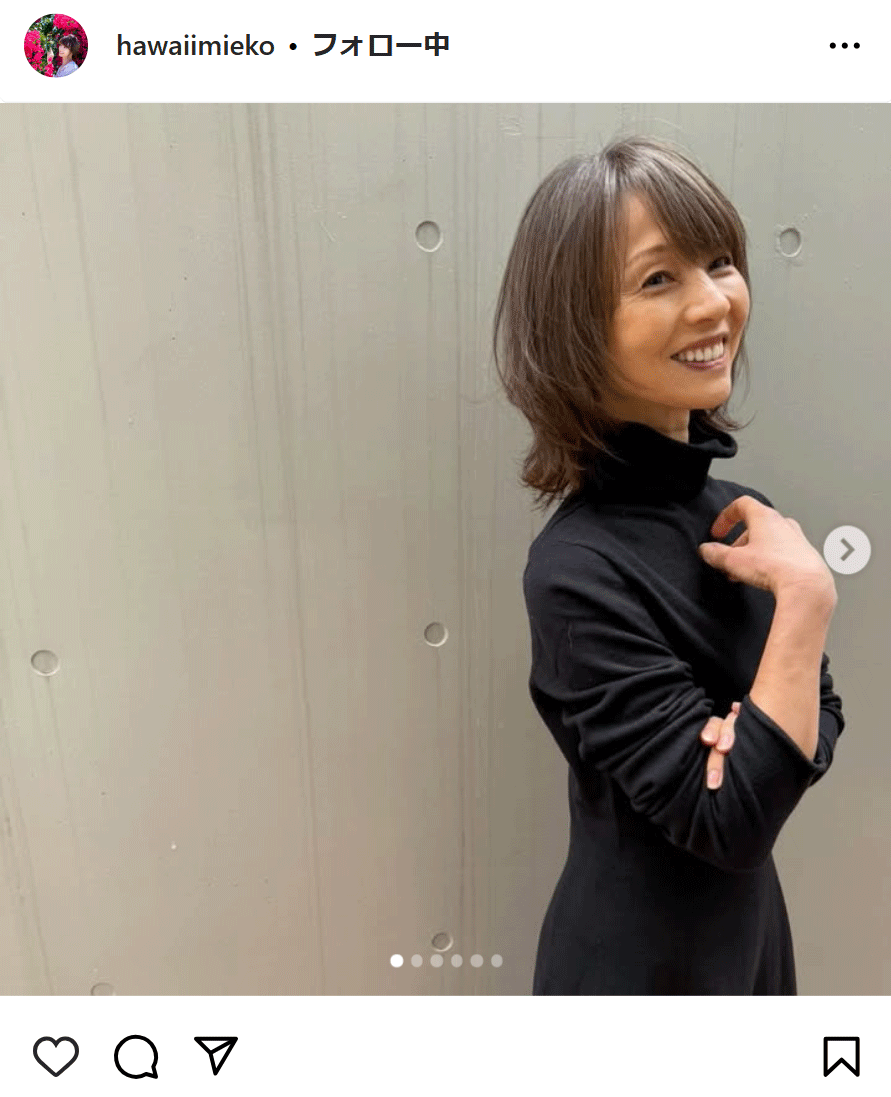 Miekoのインスタグラムから
