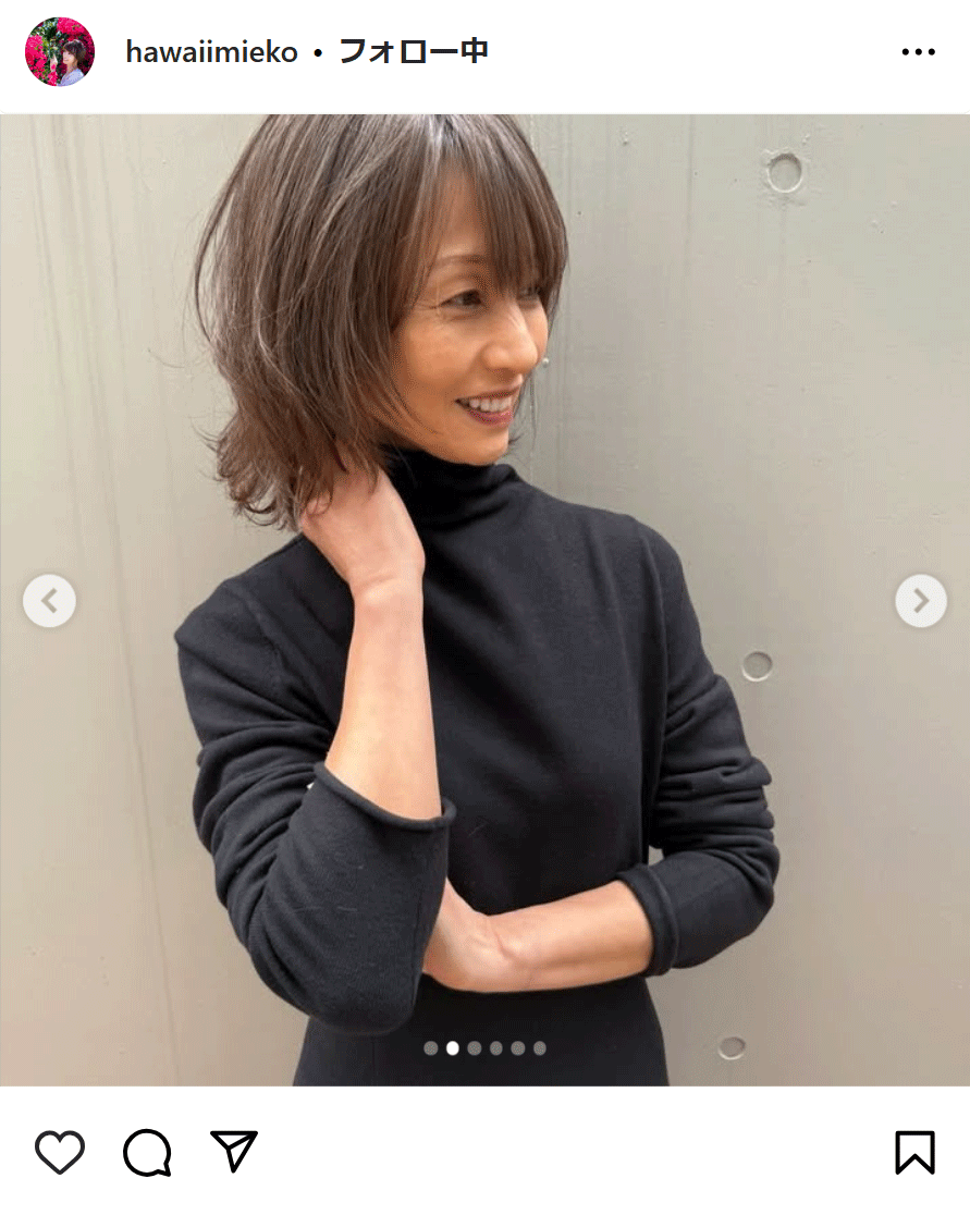 Miekoのインスタグラムから