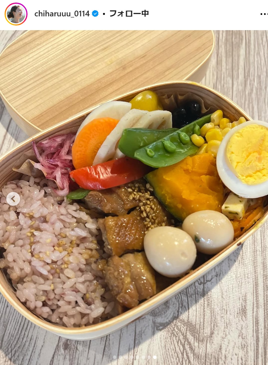 新山千春のインスタグラムから