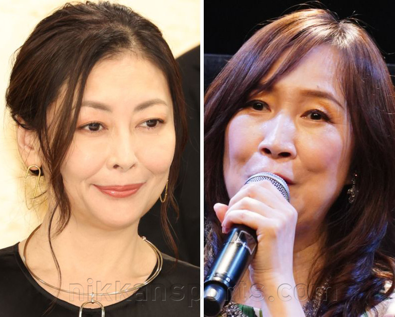左から中山美穂さん、森口博子