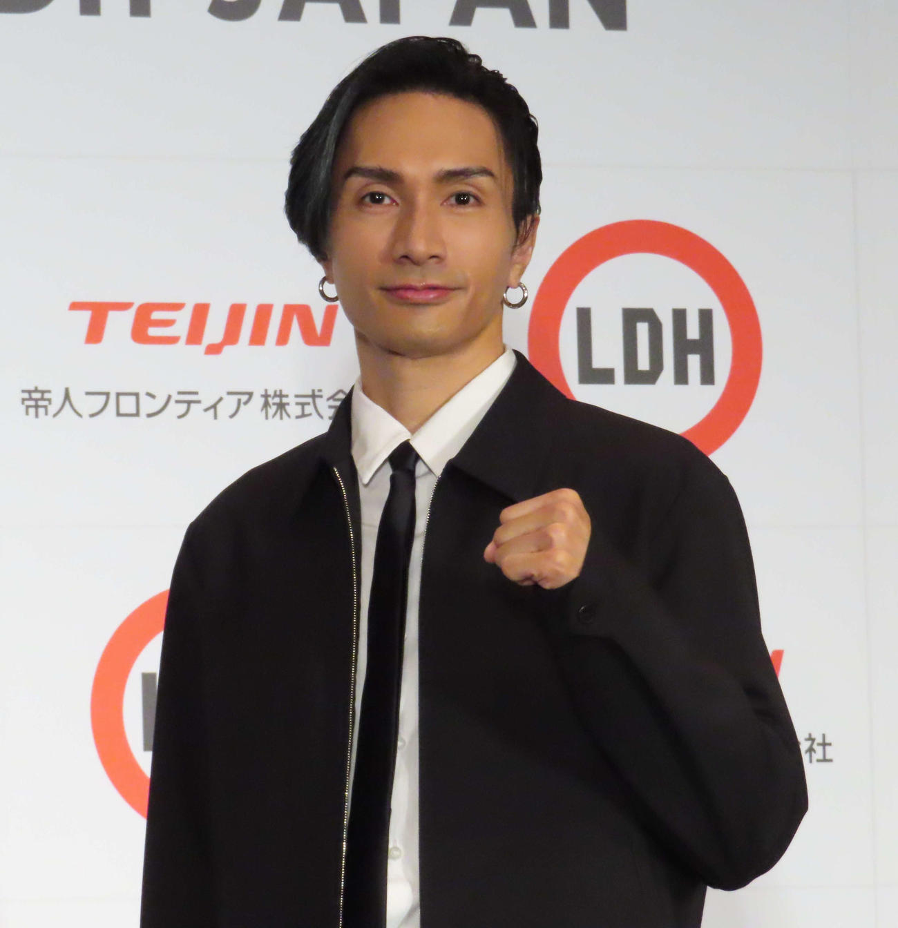 「サステナブルな社会の実現に向けたプロジェクト」記者発表会に出席した橘ケンチ
