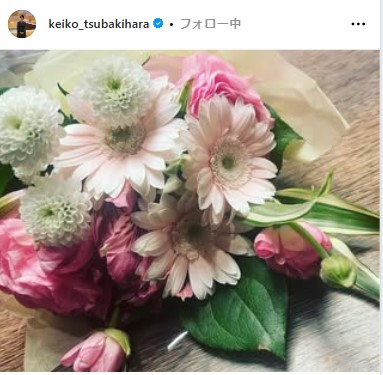 椿原慶子のインスタグラムから