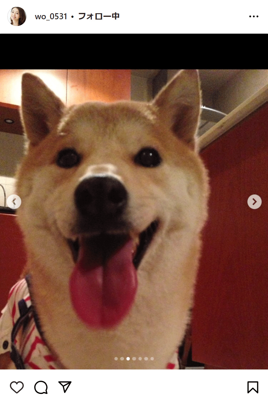 眞鍋かをりのインスタグラムから
