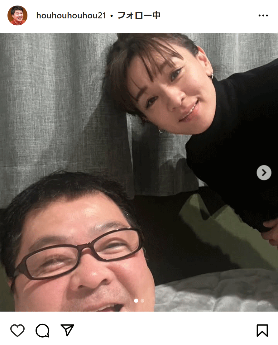 月亭方正のインスタグラムから
