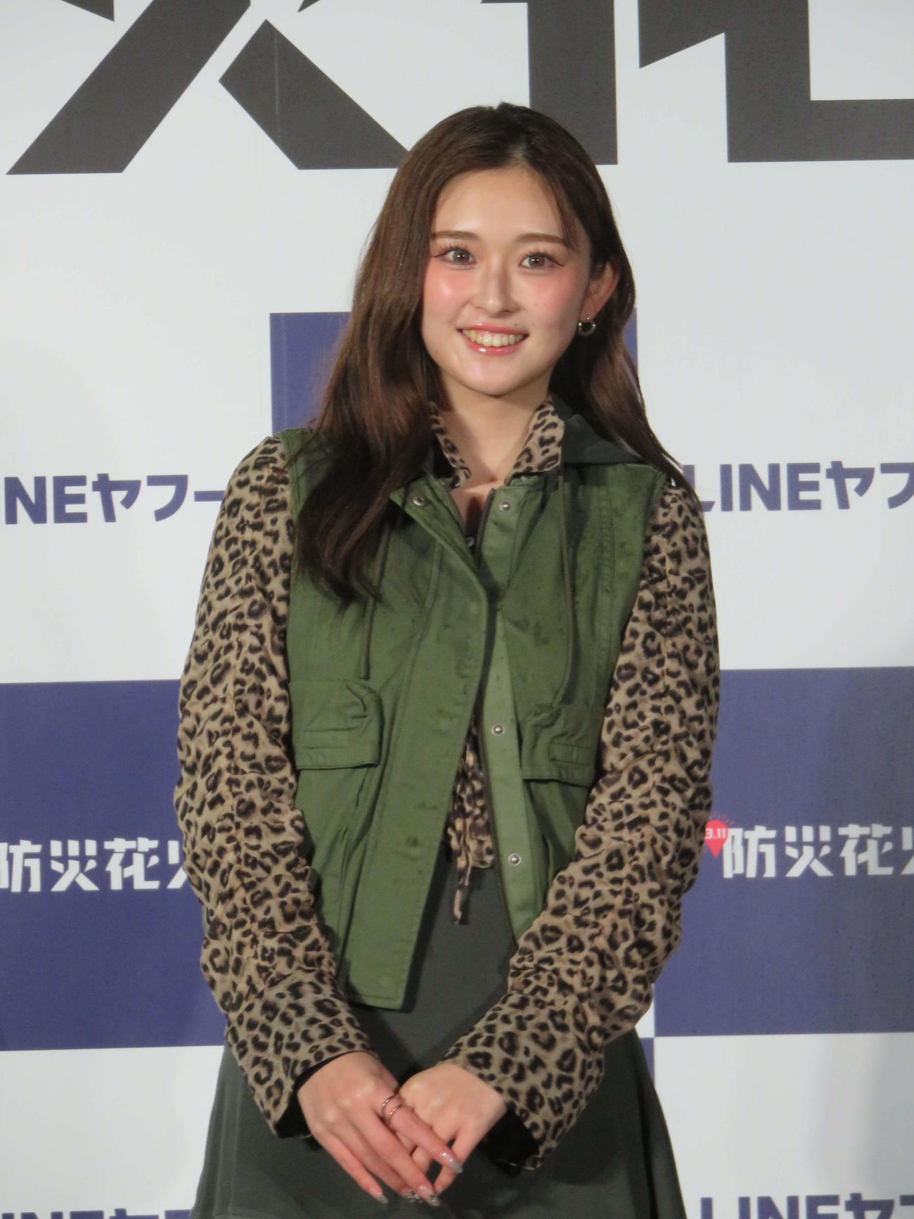 「3・11　防災花火　ライブ配信イベント」に出席したゆうちゃみ
