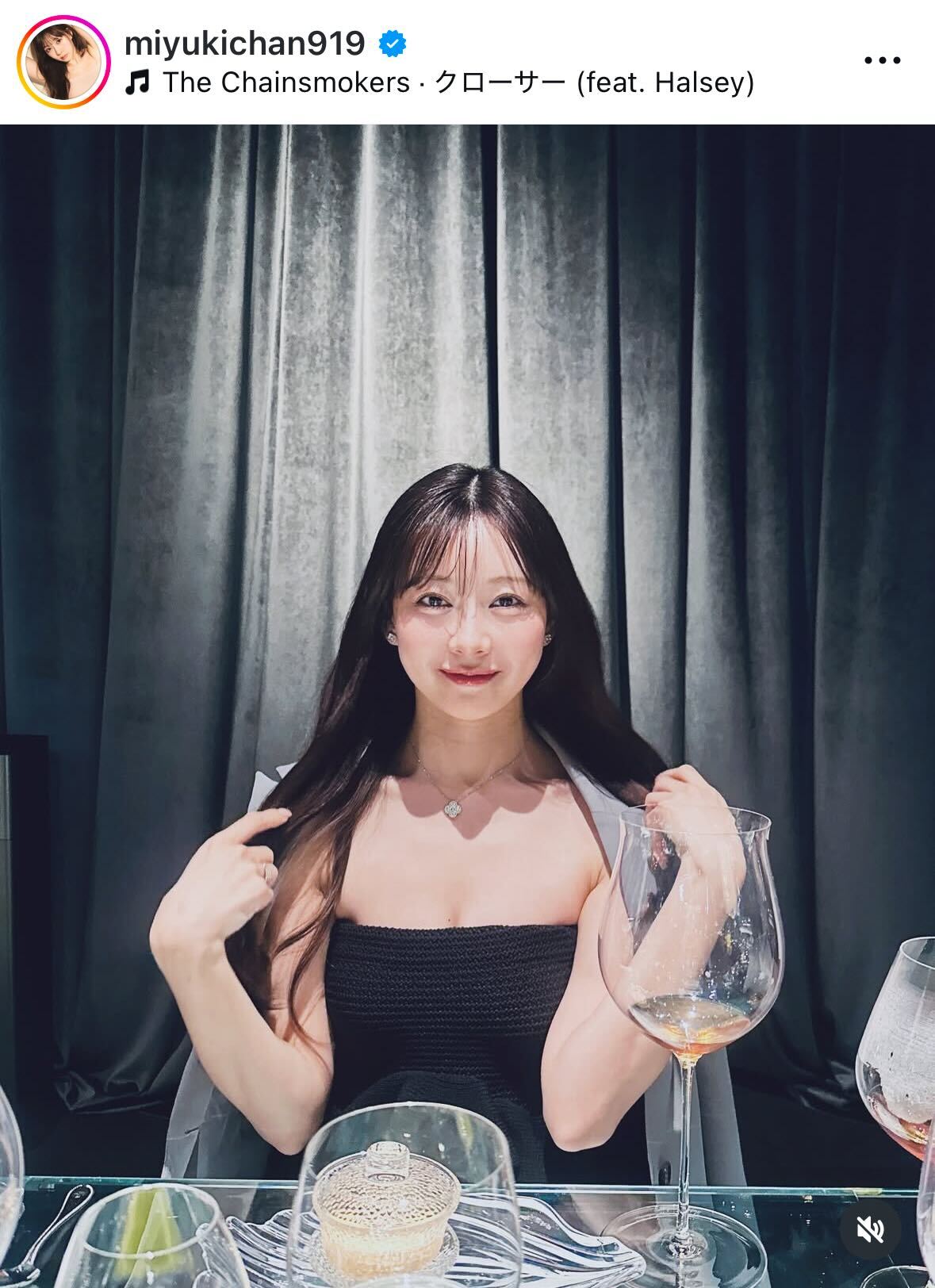 渡辺美優紀のインスタグラムから