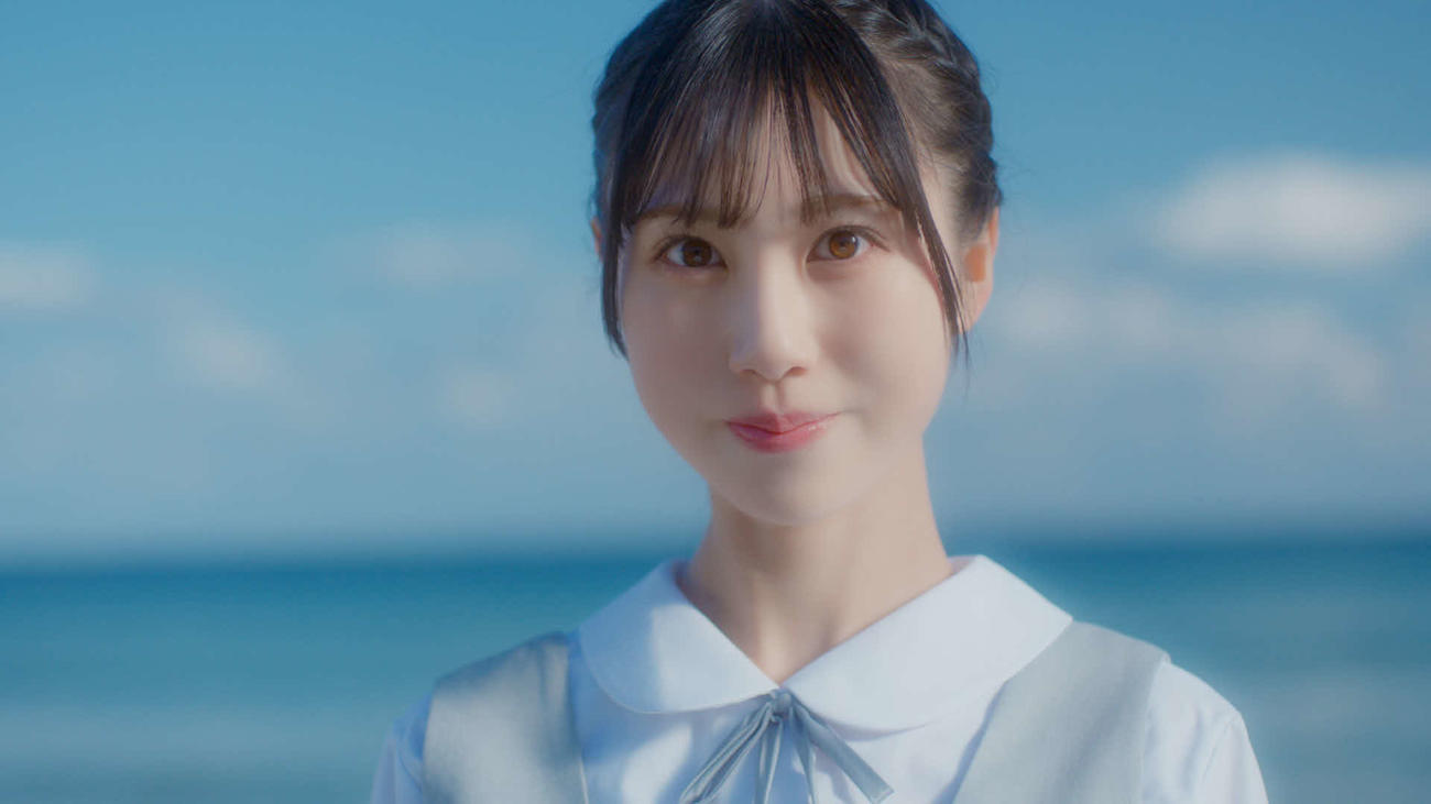 日向坂46に新加入した五期生の鶴崎仁香