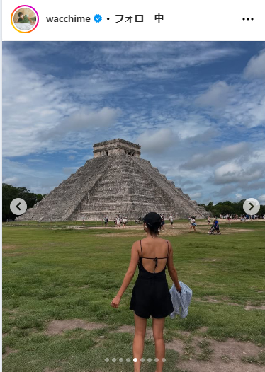 わちみなみのインスタグラムから