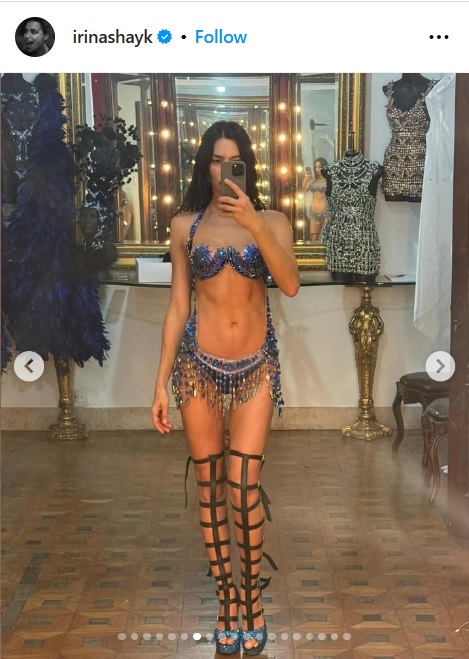 イリーナ・シェイクのインスタグラムから