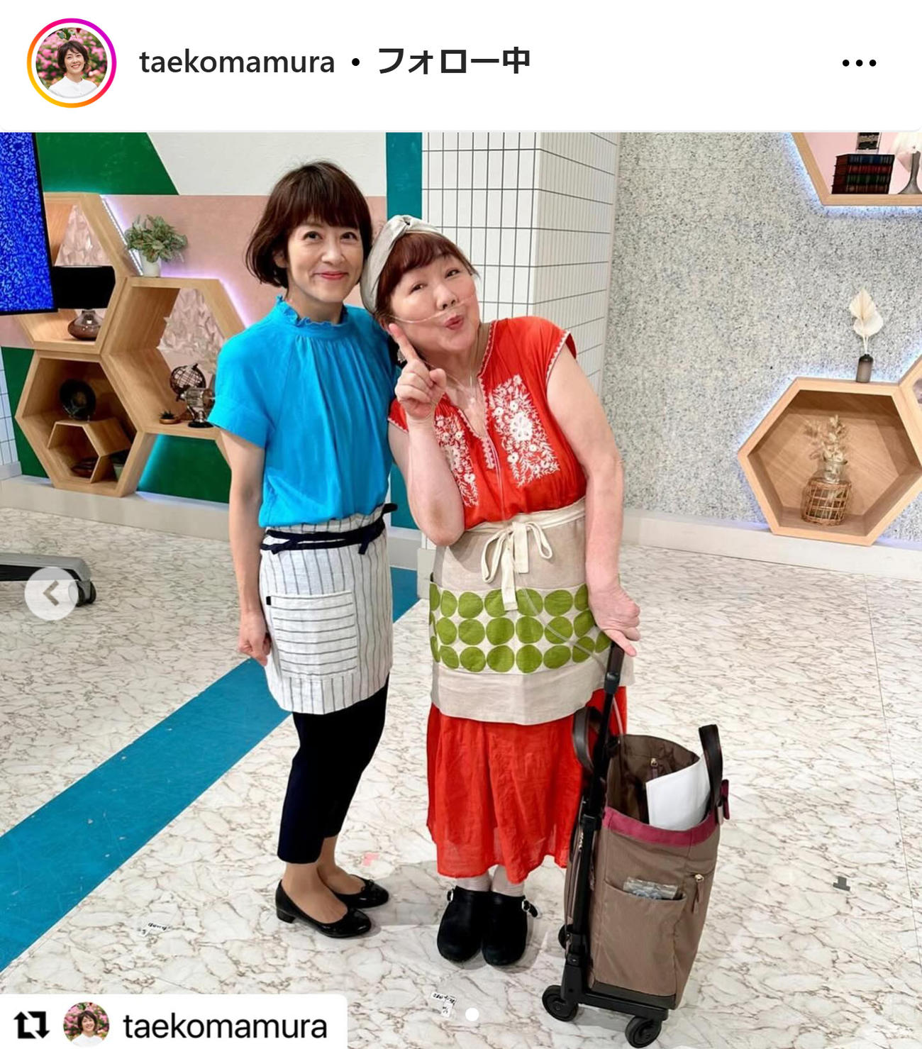 駒村多恵のインスタグラムから