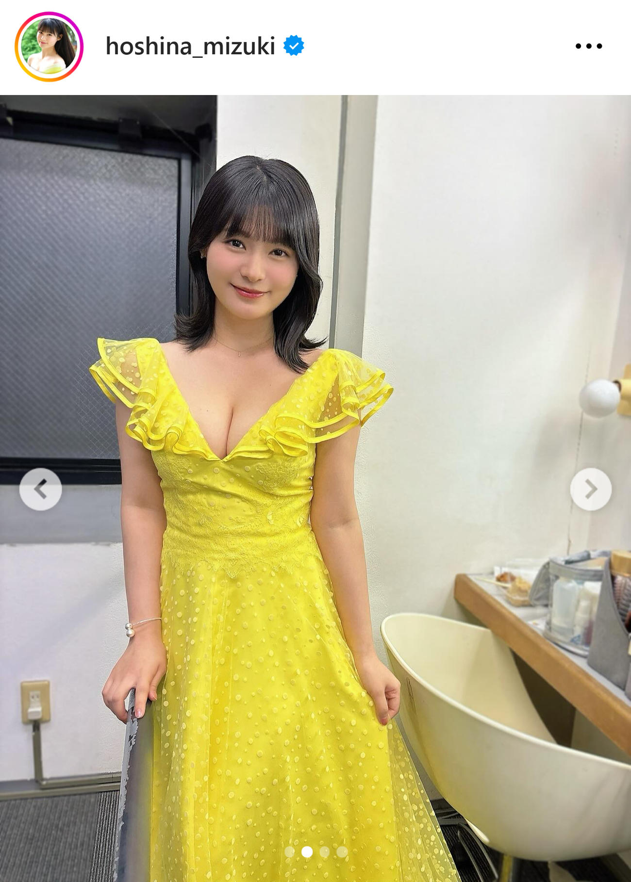 星名美津紀のインスタグラムから