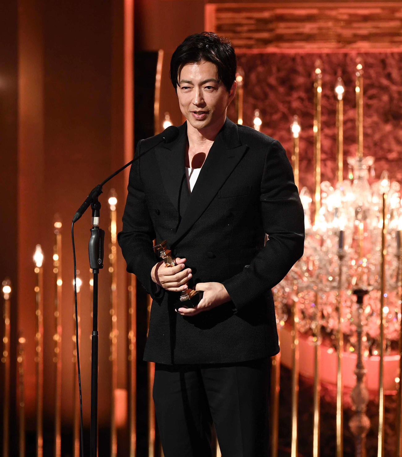 優秀助演男優賞を受賞した大沢たかお（代表撮影）