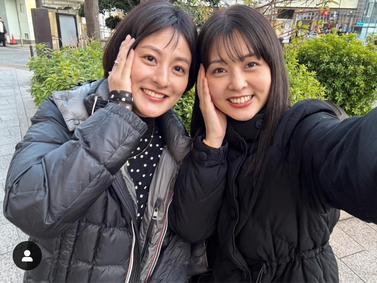 日テレ徳島えりかアナのインスタグラムから