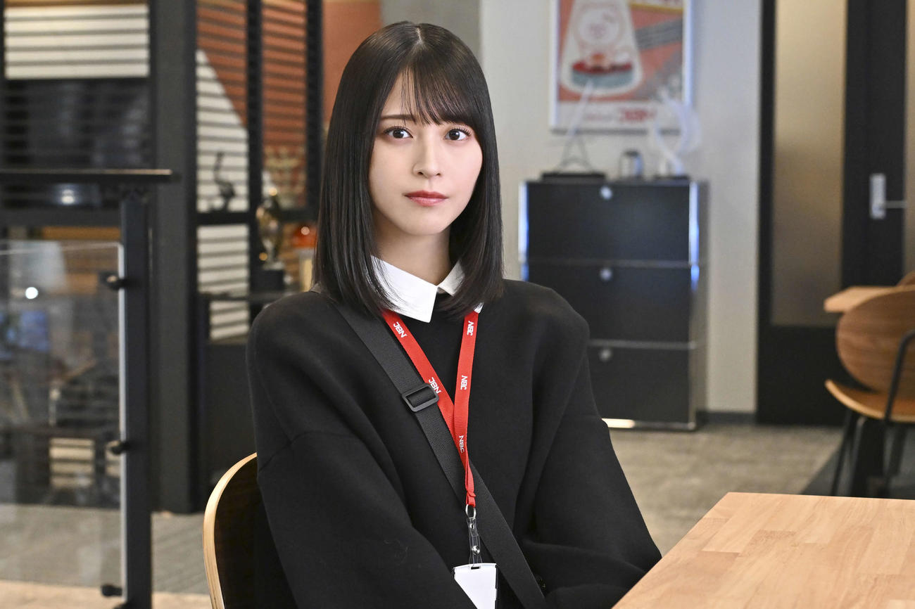 TBS日曜劇場「キャスター」に出演する＝LOVE佐々木舞香