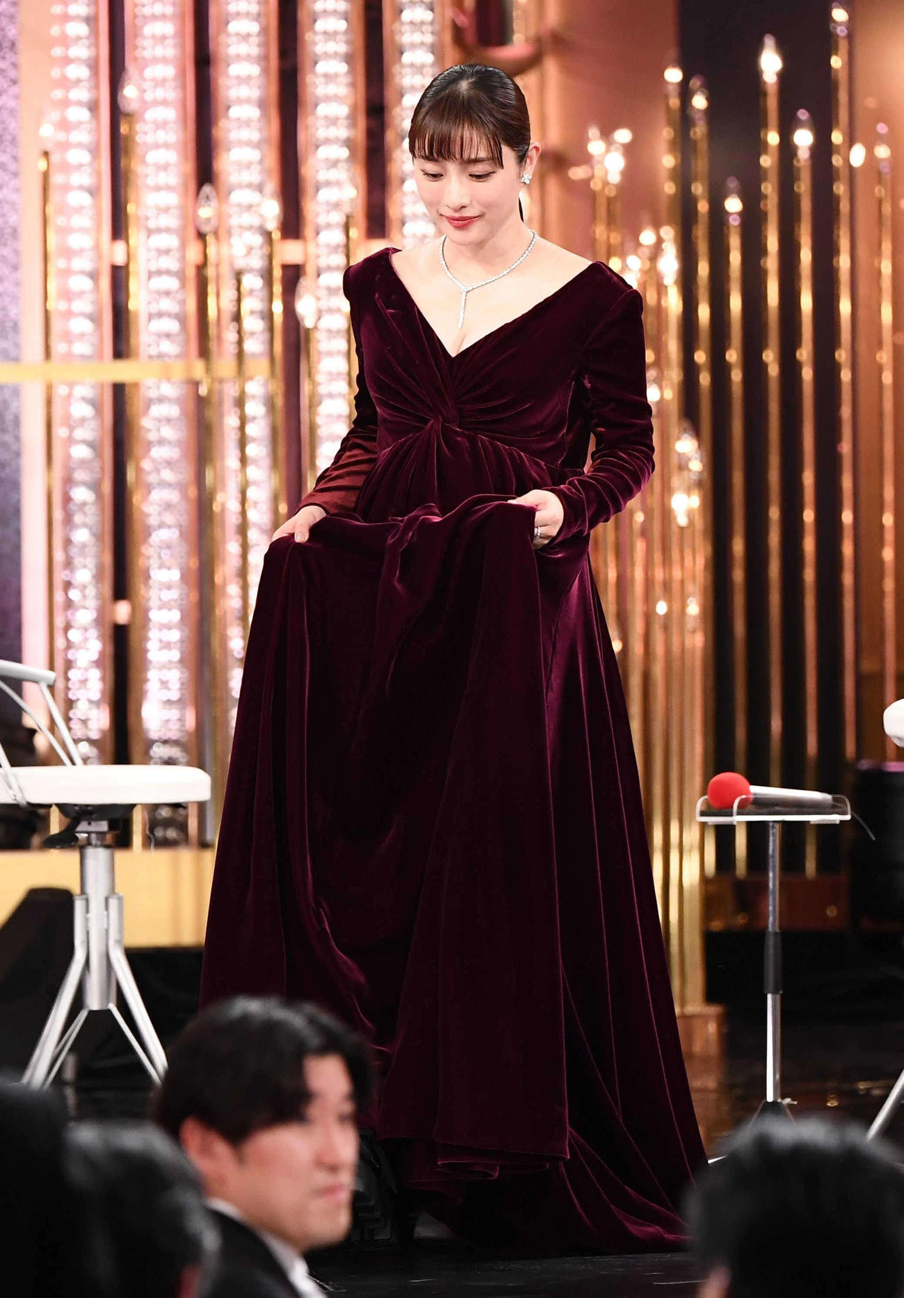 優秀主演女優賞を受賞した石原さとみ（代表撮影）