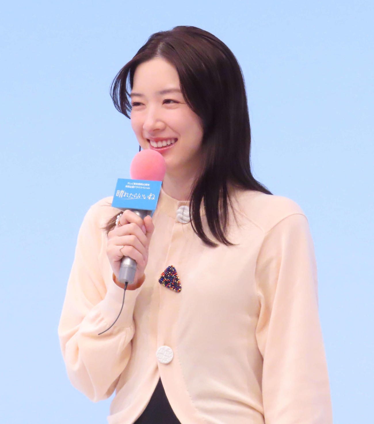 テレビ東京開局60周年特別企画ドラマスペシャル「晴れたらいいね」トークイベントに出席した永野芽郁