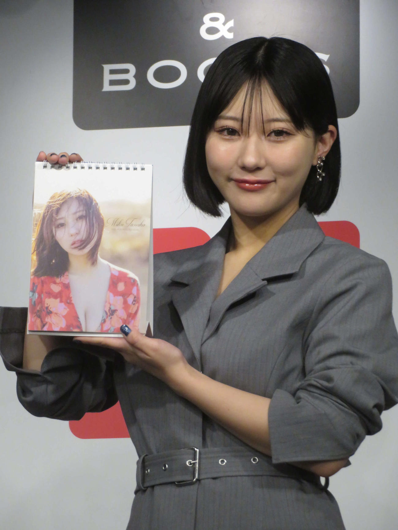 カレンダー発売記念イベントに出席した田中美久