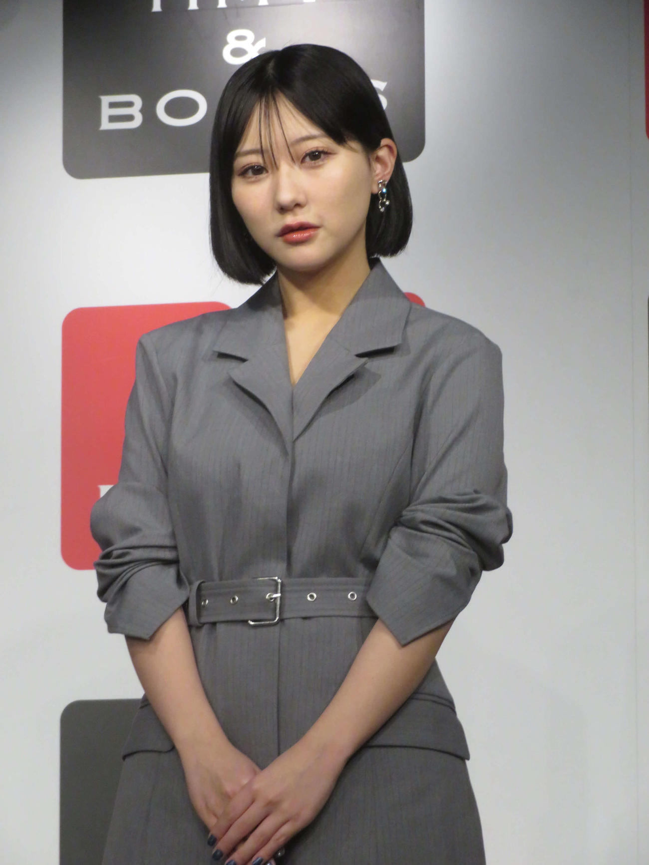 カレンダー発売記念イベントに出席した田中美久