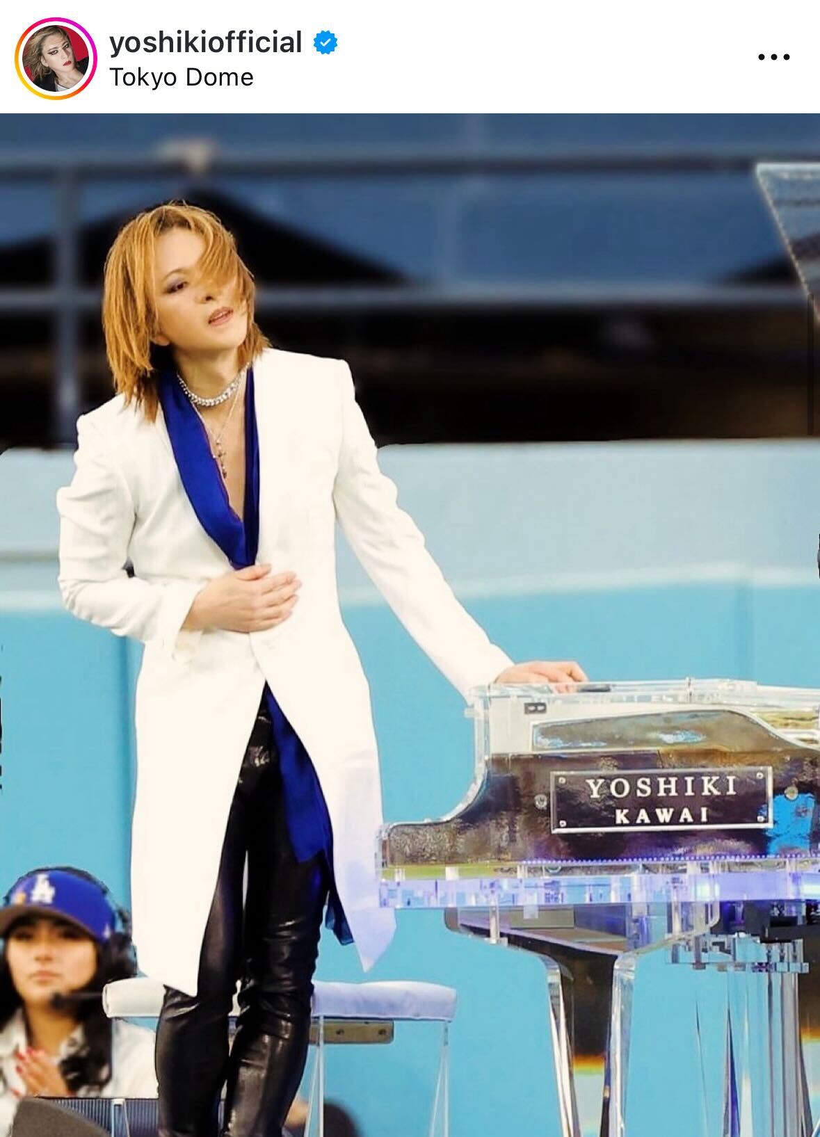 YOSHIKIのインスタグラムから