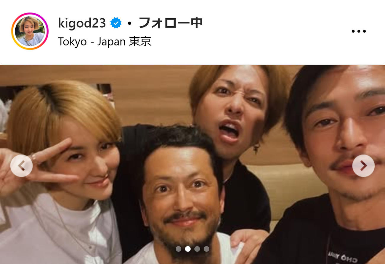 希良梨のインスタグラムから