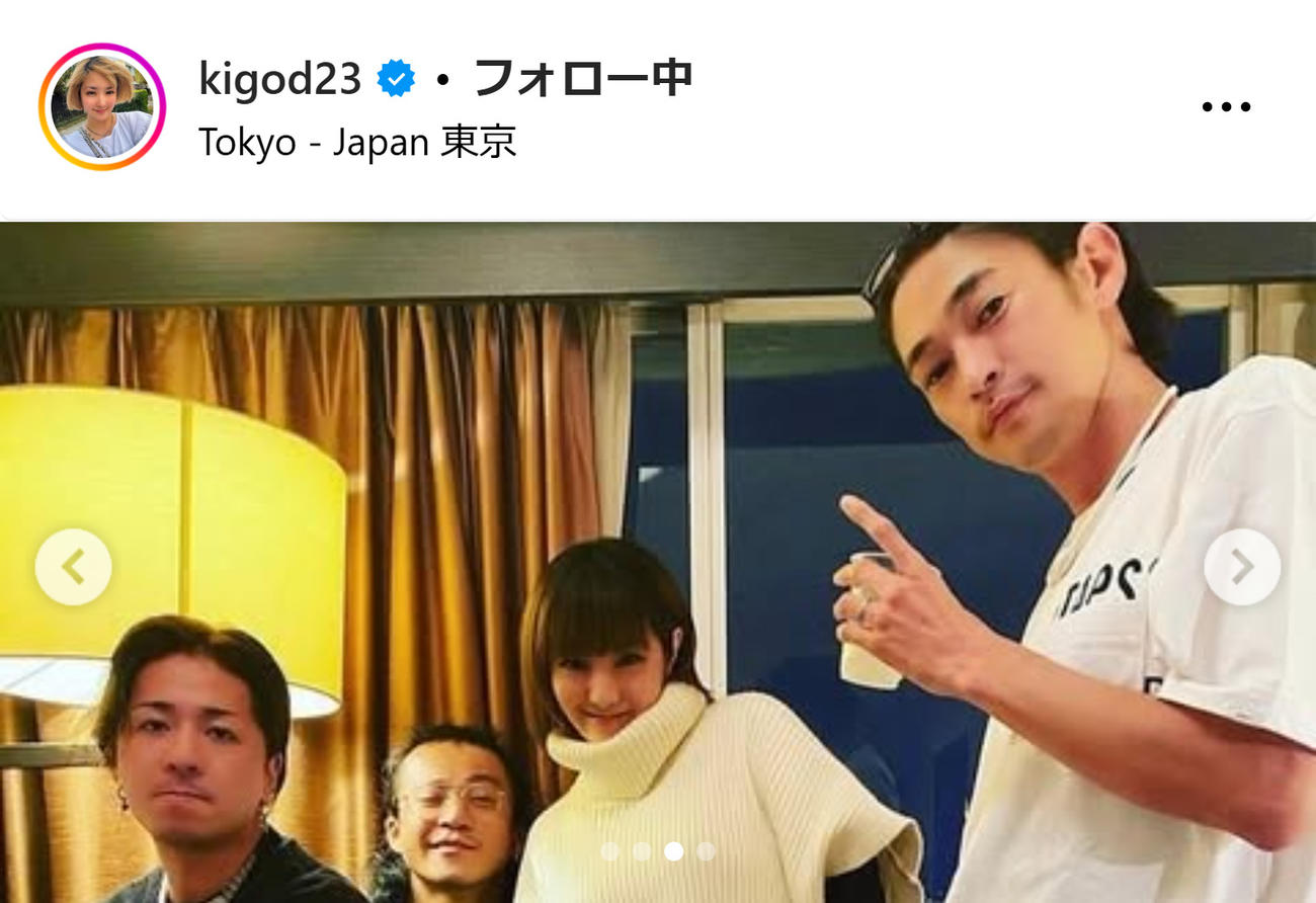 希良梨のインスタグラムから