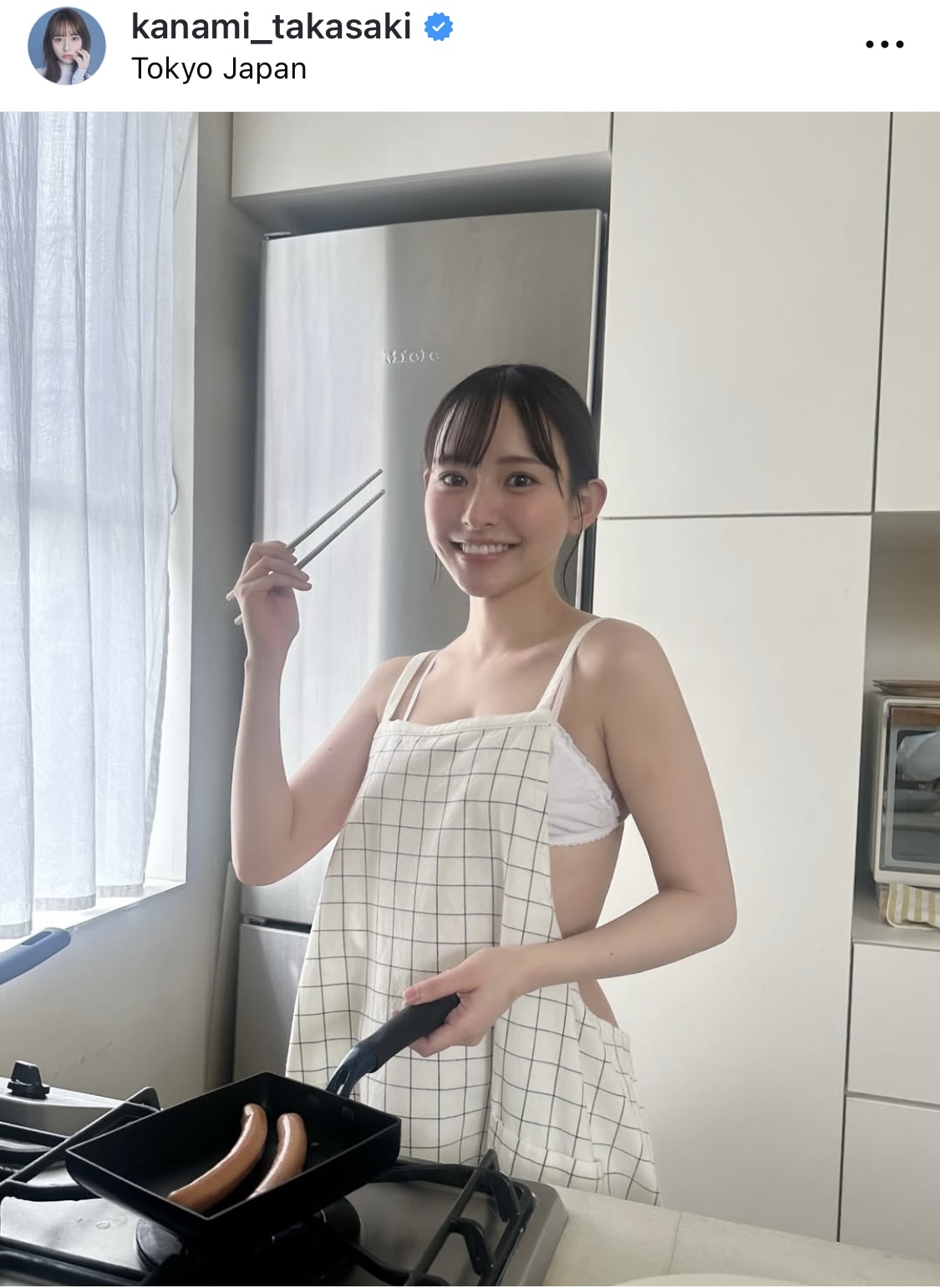 高崎かなみのインスタグラムから