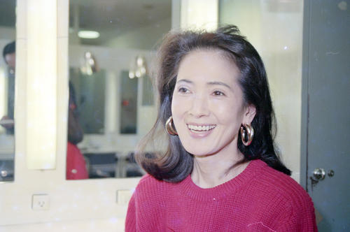 89年1月、ドラマ「氷点」の撮影を振り返るいしだあゆみさん