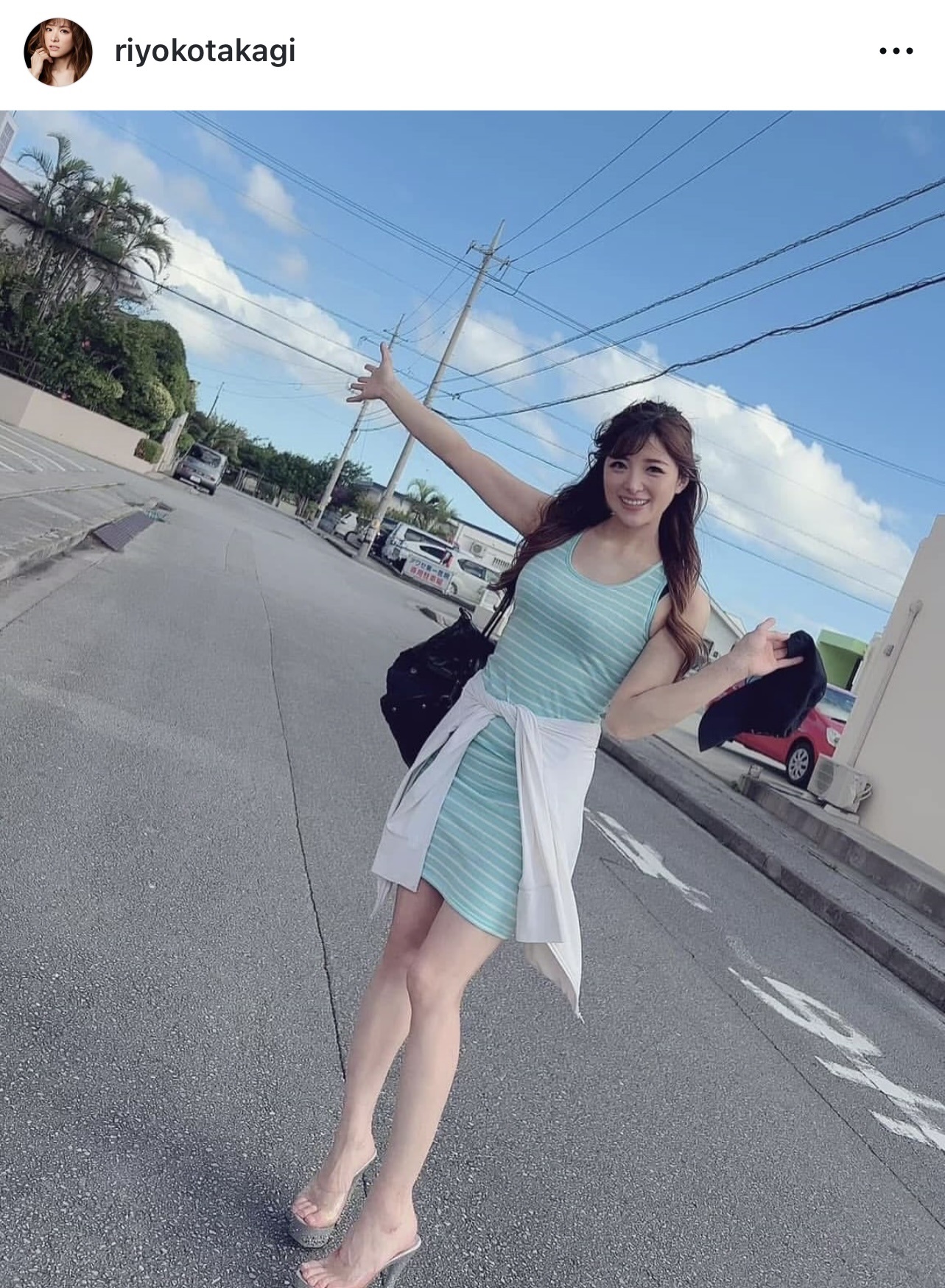 高木里代子のインスタグラムから