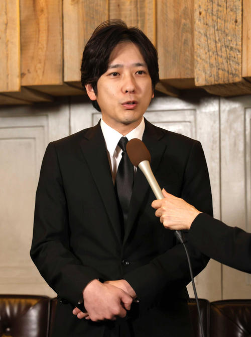 小倉智昭さんとの思い出を話す二宮和也（代表撮影）