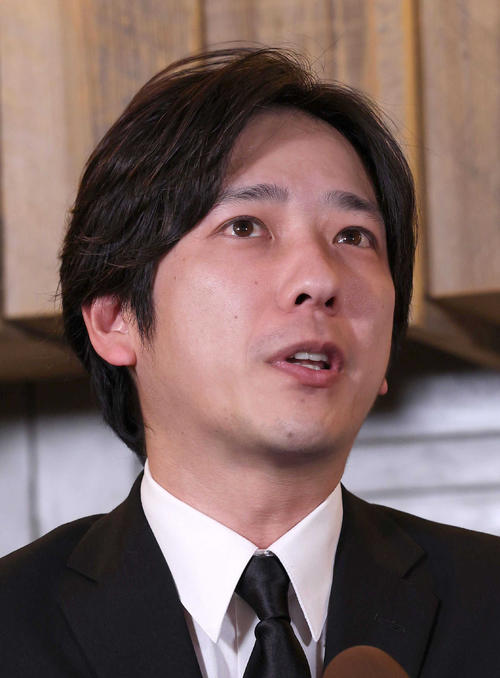 小倉智昭さんとの思い出を話す二宮和也（代表撮影）