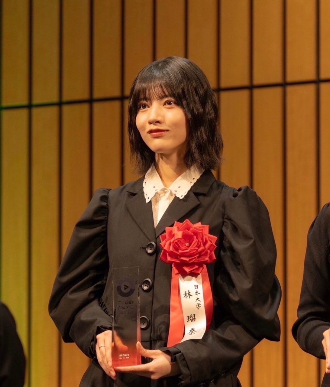 「第5回TYO学生ムービーアワード」で監督作品が銅賞を受賞した乃木坂46林瑠奈（林瑠奈公式ブログより）