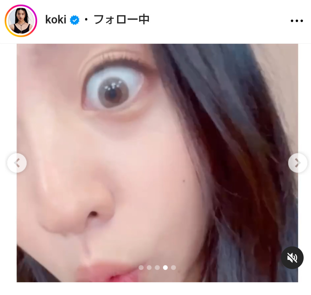 Koki,のインスタグラムから