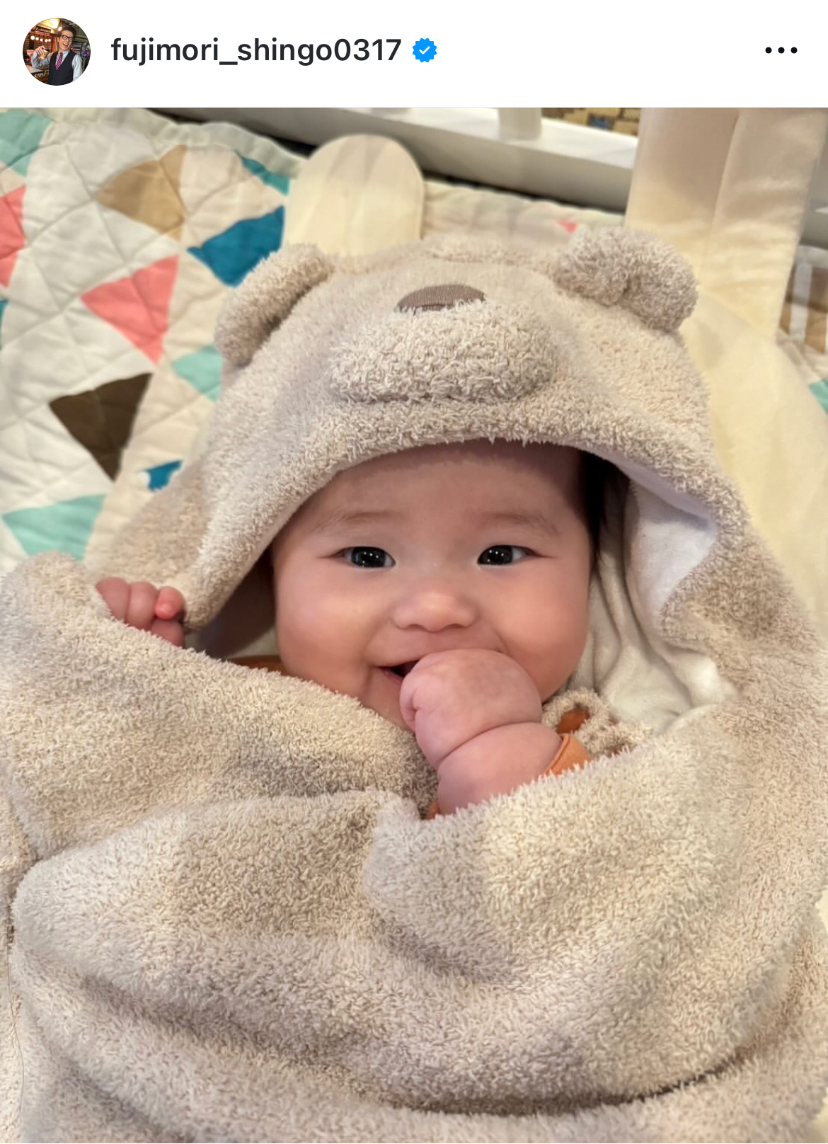 藤森慎吾のインスタグラムから
