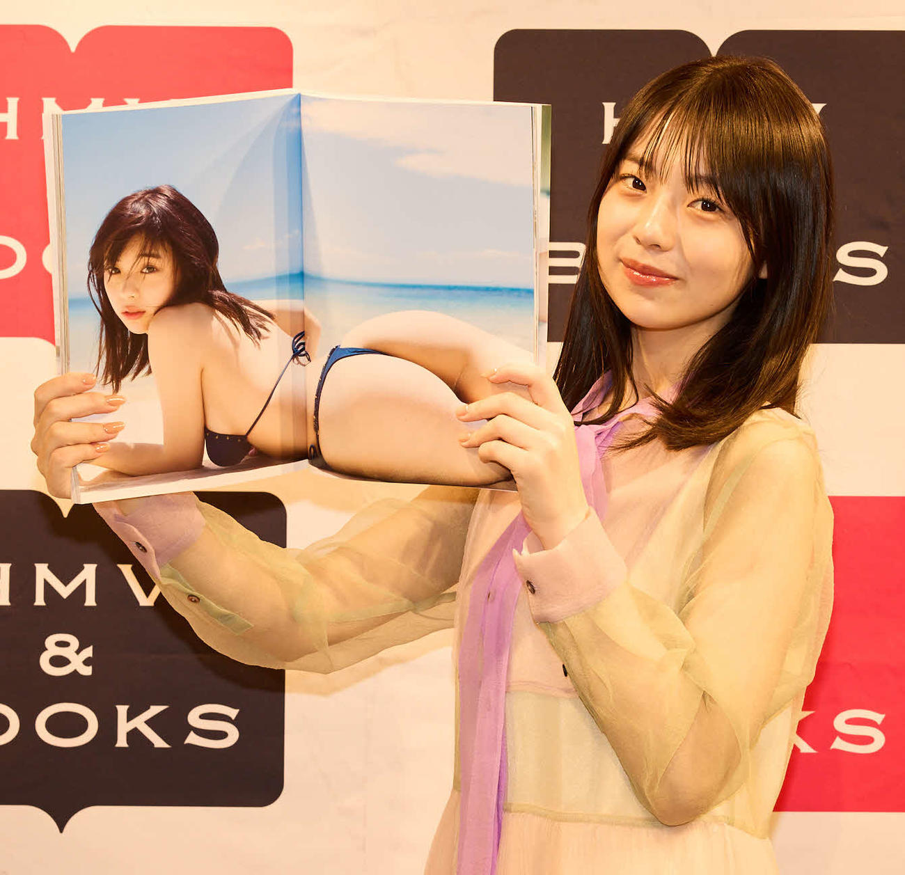 20歳記念サード写真集「memory」発売記念会見に出席した菊地姫奈