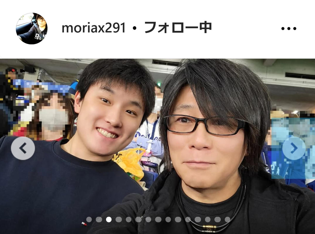 森川智之のインスタグラムから