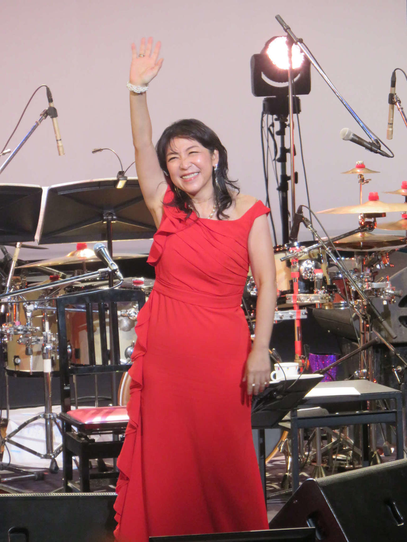 デビュー35周年記念コンサートを開いた小野リサ