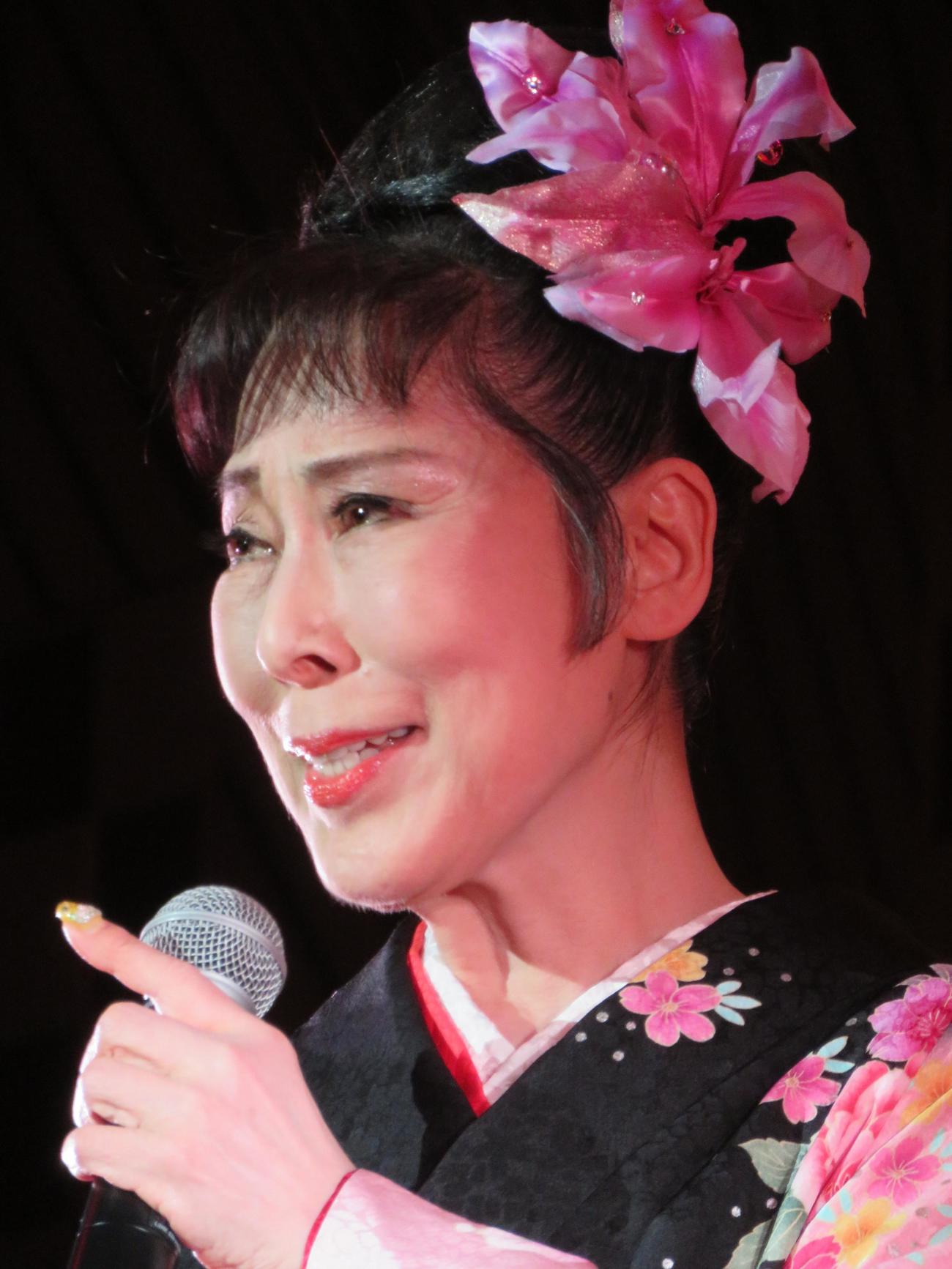 ホテル雅叙園東京でディナーショーを行った原田悠里
