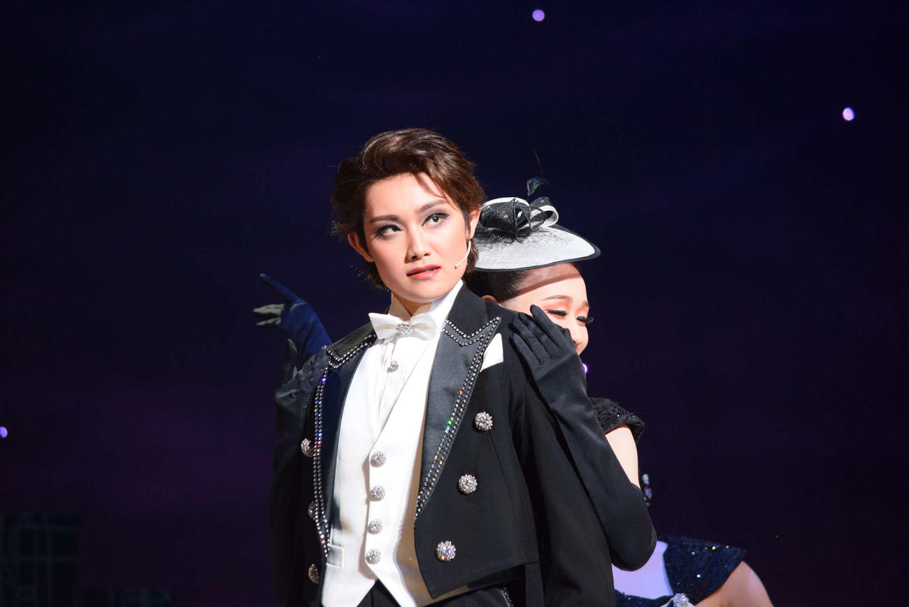 「儚き星の照らす海の果てに」で主演を演じる希波らいと（撮影・阪口孝志）