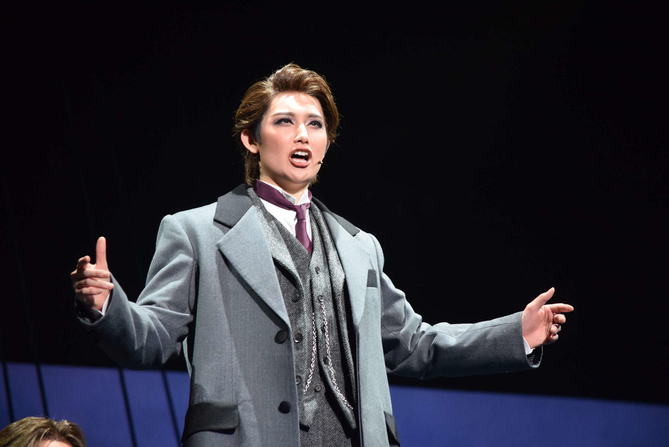 「儚き星の照らす海の果てに」で主演を演じる希波らいと（撮影・阪口孝志）