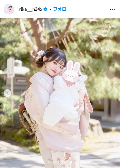 中井りかのインスタグラムから