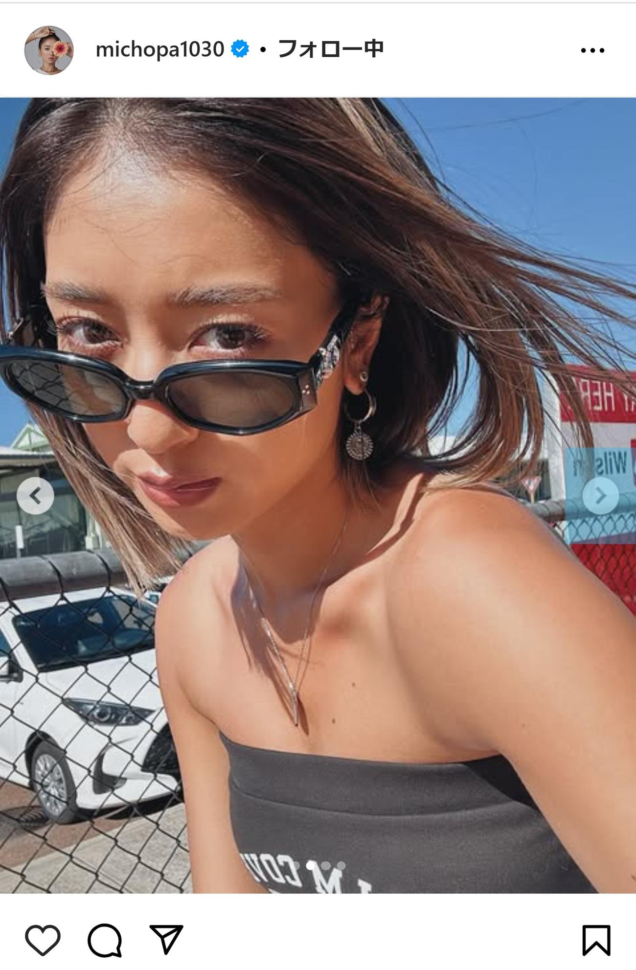 みちょぱこと池田美優のインスタグラムから